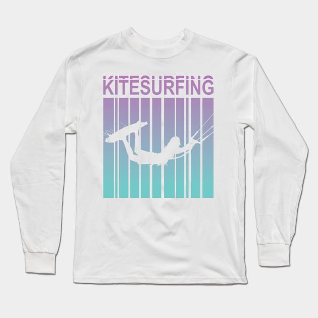 Kitesurfing Long Sleeve T-Shirt by Manikool